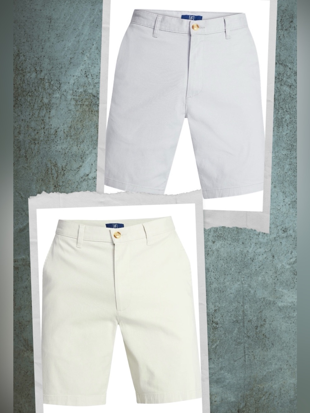 Flat-Front Short Set - Picture 1 of 16